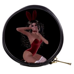 Miss Bunny In Red Lingerie Mini Makeup Case