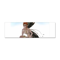 Fairy Sitting On A Mushroom Bumper Sticker 100 Pack