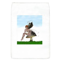 Fairy Sitting On A Mushroom Removable Flap Cover (small)