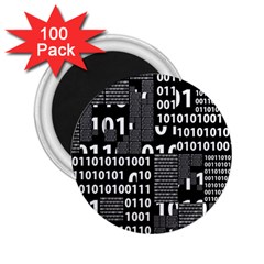 Beauty Of Binary 2 25  Button Magnet (100 Pack)