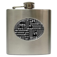 Beauty Of Binary Hip Flask