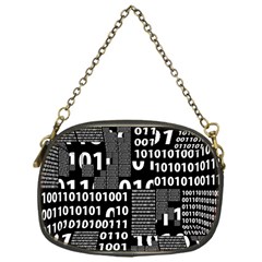 Beauty Of Binary Chain Purse (one Side)