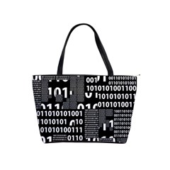 Beauty Of Binary Large Shoulder Bag by StuffOrSomething