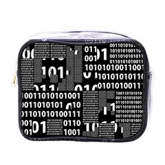 Beauty Of Binary Mini Travel Toiletry Bag (one Side)