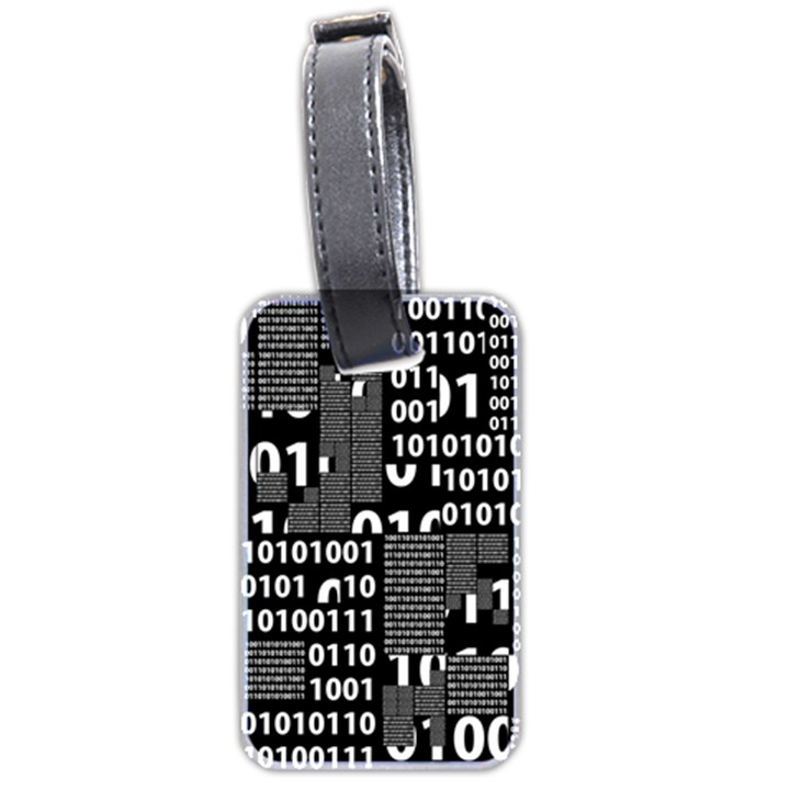 Beauty of Binary Luggage Tag (Two Sides)