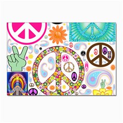 Peace Collage Postcard 4 x 6  (10 Pack)