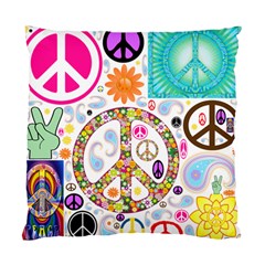 Peace Collage Cushion Case (two Sided) 