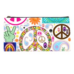 Peace Collage Pencil Case by StuffOrSomething