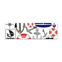 Nautical Collage Bumper Sticker by StuffOrSomething