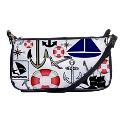 Nautical Collage Evening Bag by StuffOrSomething