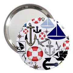 Nautical Collage 3  Handbag Mirror by StuffOrSomething