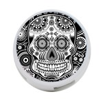 Sugar Skull 4-Port USB Hub (Two Sides) Front