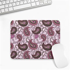 Paisley In Pink Small Mouse Pad (rectangle)