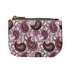 Paisley In Pink Coin Change Purse