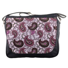 Paisley In Pink Messenger Bag