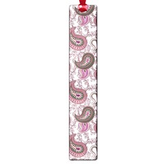 Paisley In Pink Large Bookmark