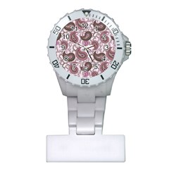 Paisley In Pink Nurses Watch by StuffOrSomething