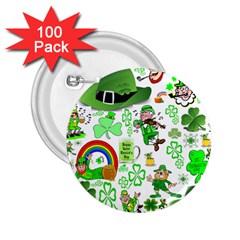 St Patrick s Day Collage 2 25  Button (100 Pack) by StuffOrSomething