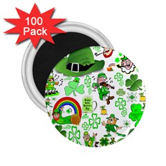 St Patrick s Day Collage 2 25  Button Magnet (100 Pack) by StuffOrSomething