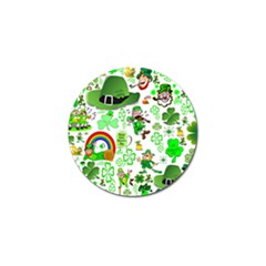 St Patrick s Day Collage Golf Ball Marker