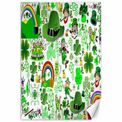 St Patrick s Day Collage Canvas 12  X 18  (unframed) by StuffOrSomething