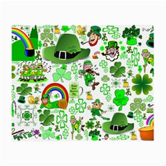 St Patrick s Day Collage Glasses Cloth (small, Two Sided) by StuffOrSomething