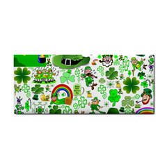 St Patrick s Day Collage Hand Towel