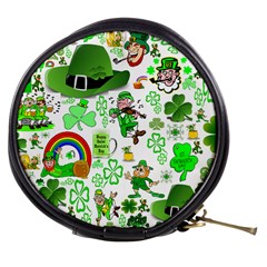 St Patrick s Day Collage Mini Makeup Case