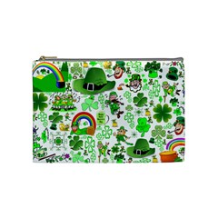 St Patrick s Day Collage Cosmetic Bag (medium) by StuffOrSomething