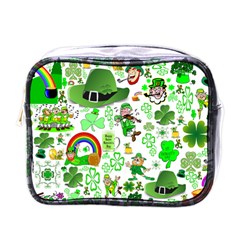 St Patrick s Day Collage Mini Travel Toiletry Bag (one Side) by StuffOrSomething