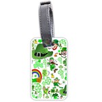 St Patrick s Day Collage Luggage Tag (One Side) Front