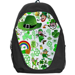 St Patrick s Day Collage Backpack Bag by StuffOrSomething