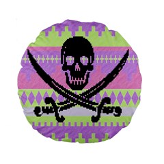 Ugly Pirate Sweater 15  Premium Round Cushion 