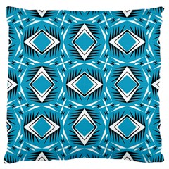 Geoblue Large Cushion Case (single Sided)  by LoveModa