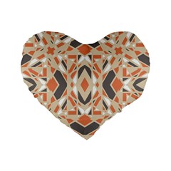 Geocolor 16  Premium Heart Shape Cushion 