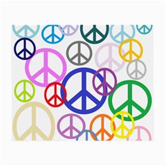 Peace Sign Collage Png Glasses Cloth (small) by StuffOrSomething