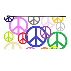 Peace Sign Collage Png Pencil Case by StuffOrSomething