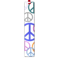 Peace Sign Collage Png Large Bookmark by StuffOrSomething