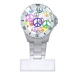 Peace Sign Collage Png Nurses Watch Front