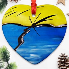 Spring Heart Ornament (two Sides)