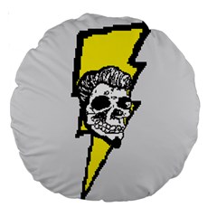 8-bit Rock & Roll 18  Premium Round Cushion  by Contest1715867