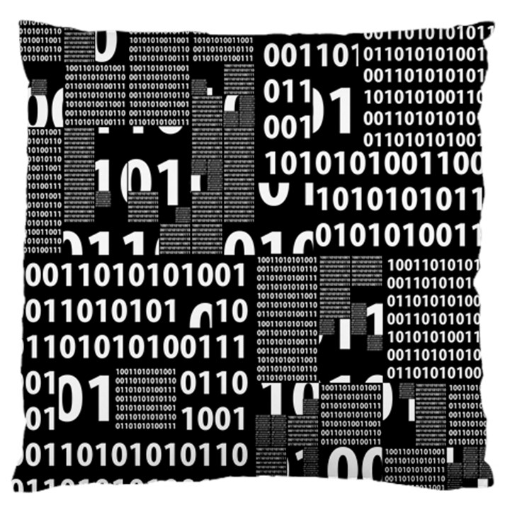 Beautiful Binary Large Cushion Case (Two Sided) 