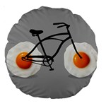 egg bike 18  Premium Round Cushion  Front