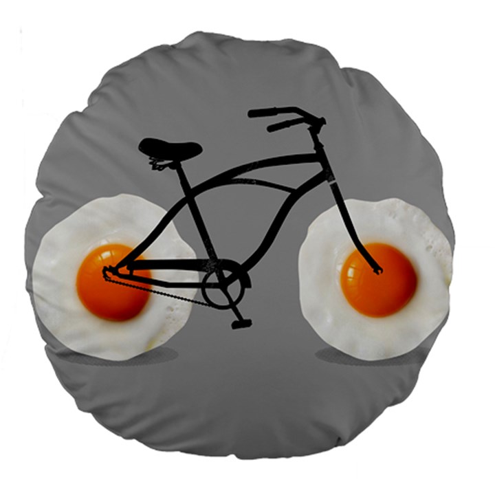 egg bike 18  Premium Round Cushion 