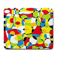 Interlocking Circles Large Mouse Pad (rectangle)