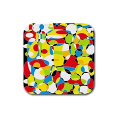 Interlocking Circles Drink Coasters 4 Pack (square)