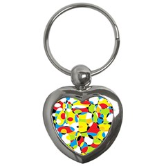 Interlocking Circles Key Chain (heart) by StuffOrSomething