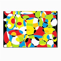 Interlocking Circles Postcard 4 x 6  (10 Pack)