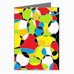 Interlocking Circles Greeting Card by StuffOrSomething