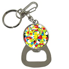 Interlocking Circles Bottle Opener Key Chain by StuffOrSomething